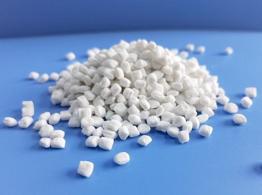 White Granular CaCO3 Filler Masterbatch Plastic Filler Masterbatch For Industrial Use