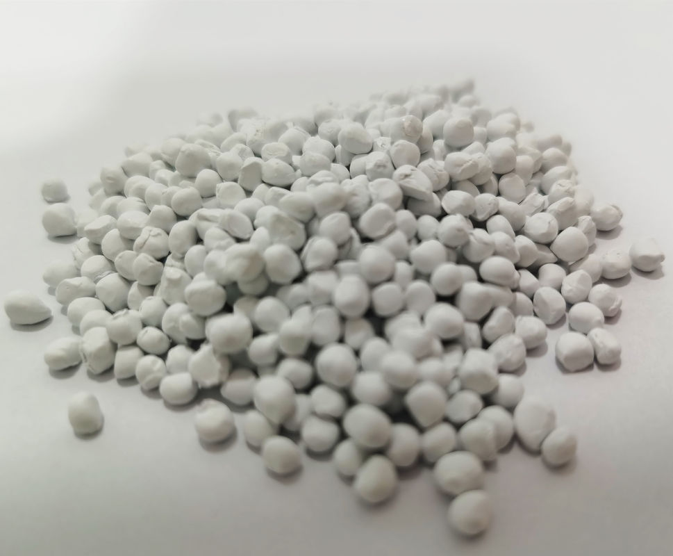 White Color Master Batches Recycled Plastic Pellets For Injection Molding
